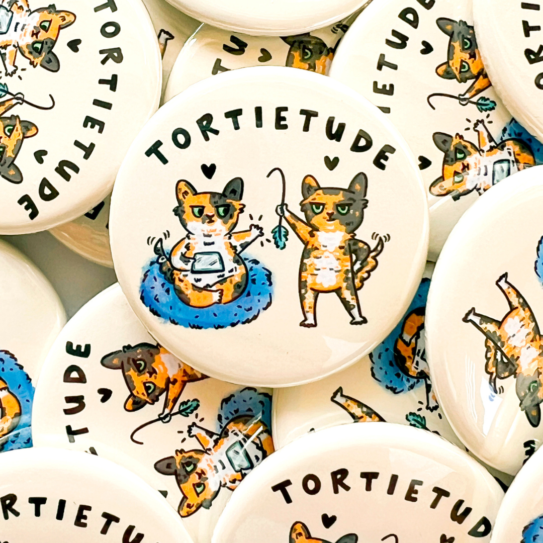 Pinback Button - Custom Illustrations