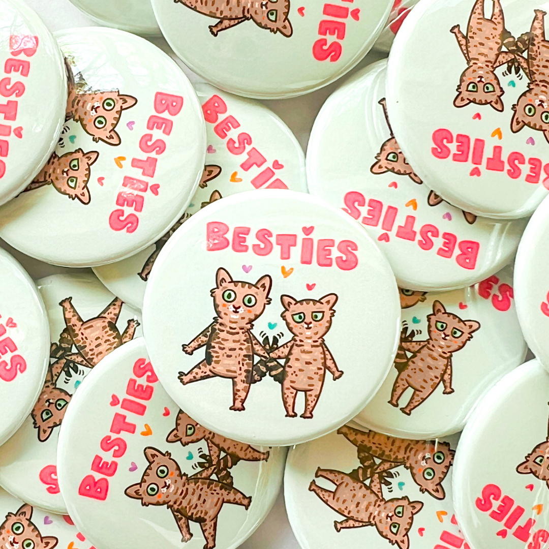 Pinback Button - Custom Illustrations